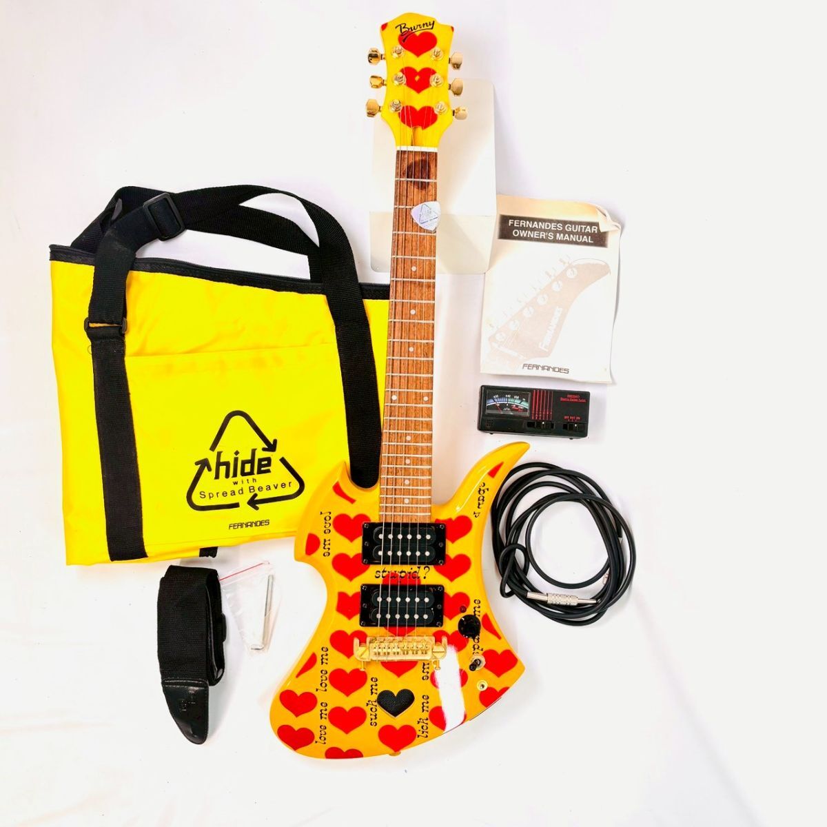 FERNANDES MG-70X hideモデル X JAPAN アクティブ ブースター搭載