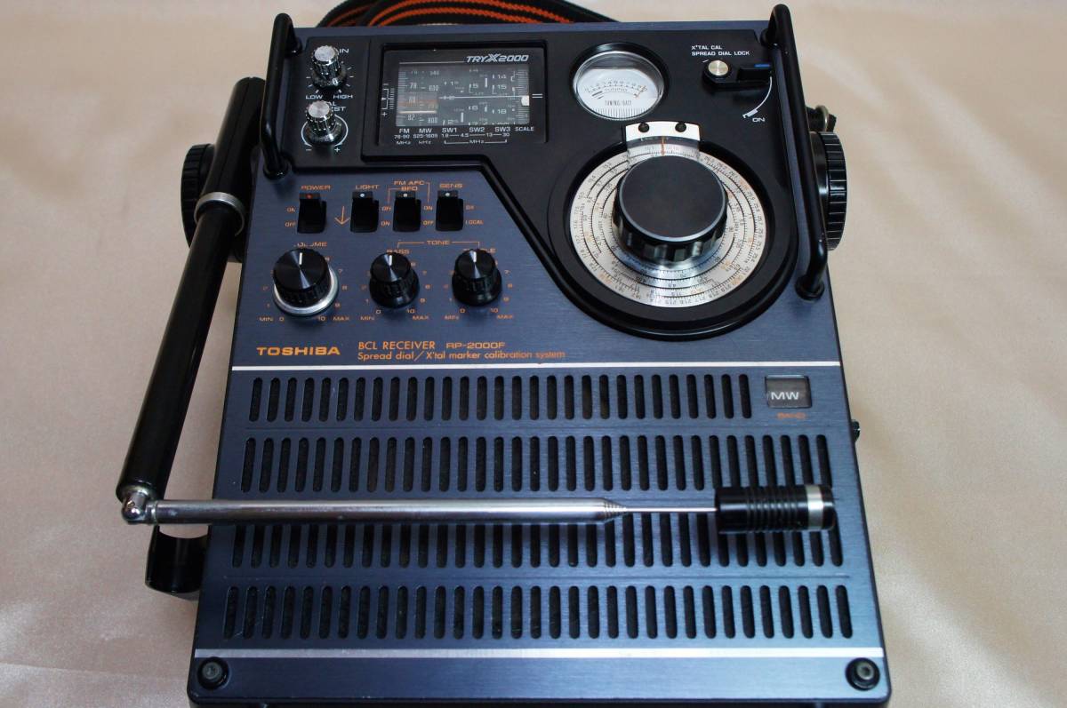 ☆とても綺麗☆東芝☆トライエックス2000☆RP-2000F☆BCLラジオ☆TRY