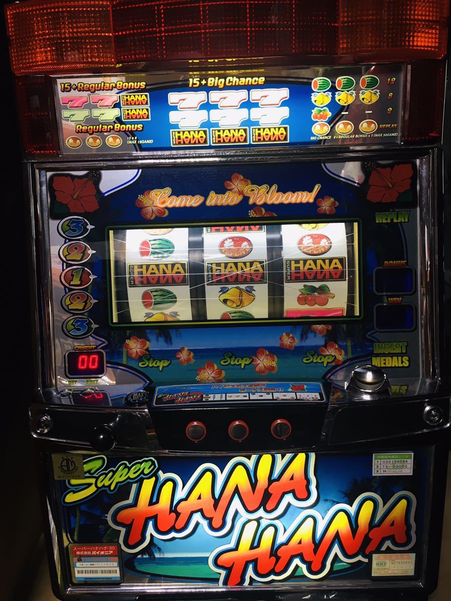 パチスロ4号機！スーパーハナハナ-30 パチスロ4号機