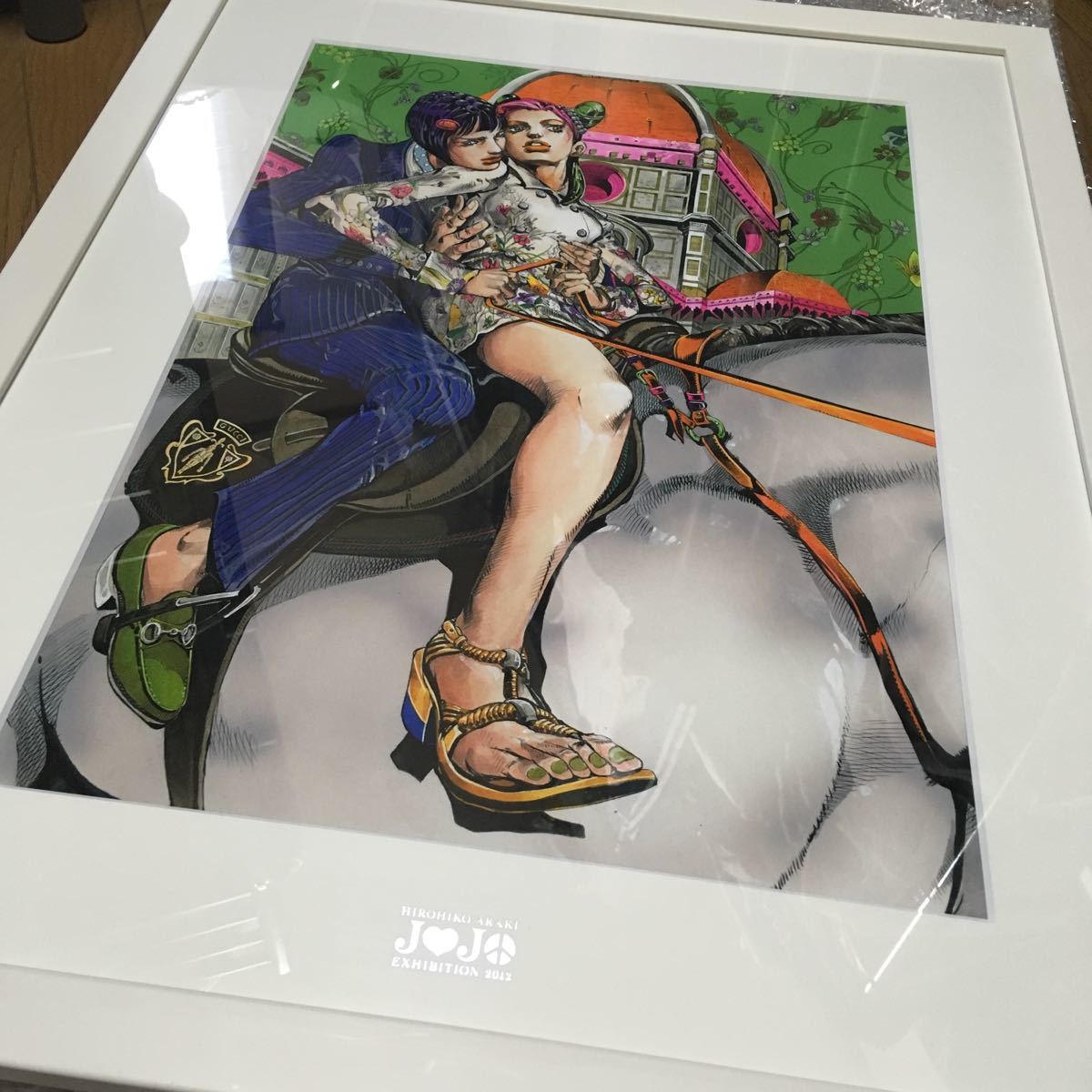 ジョジョ 複製原画 6部 空条徐倫ジョジョの奇妙な冒険ストーン