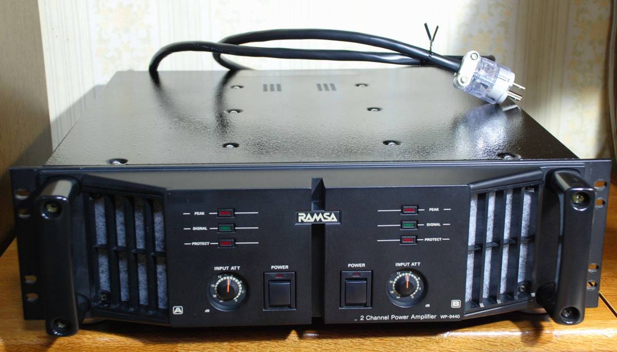 M.T様分 Panasonic RAMZA パワーアンプ WP-9440 M.T様分 Panasonic