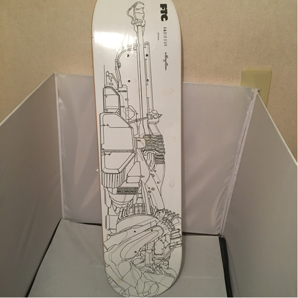 新品】店頭展示品 エヴァンゲリオン FTC スケートデッキ スケボー