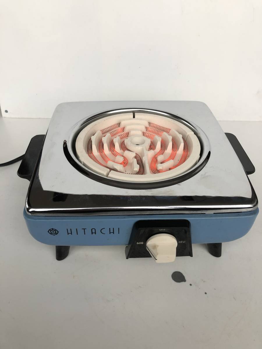 激レア 昭和レトロ 日立電気こんろ HS-644 600W Yahoo!オークション