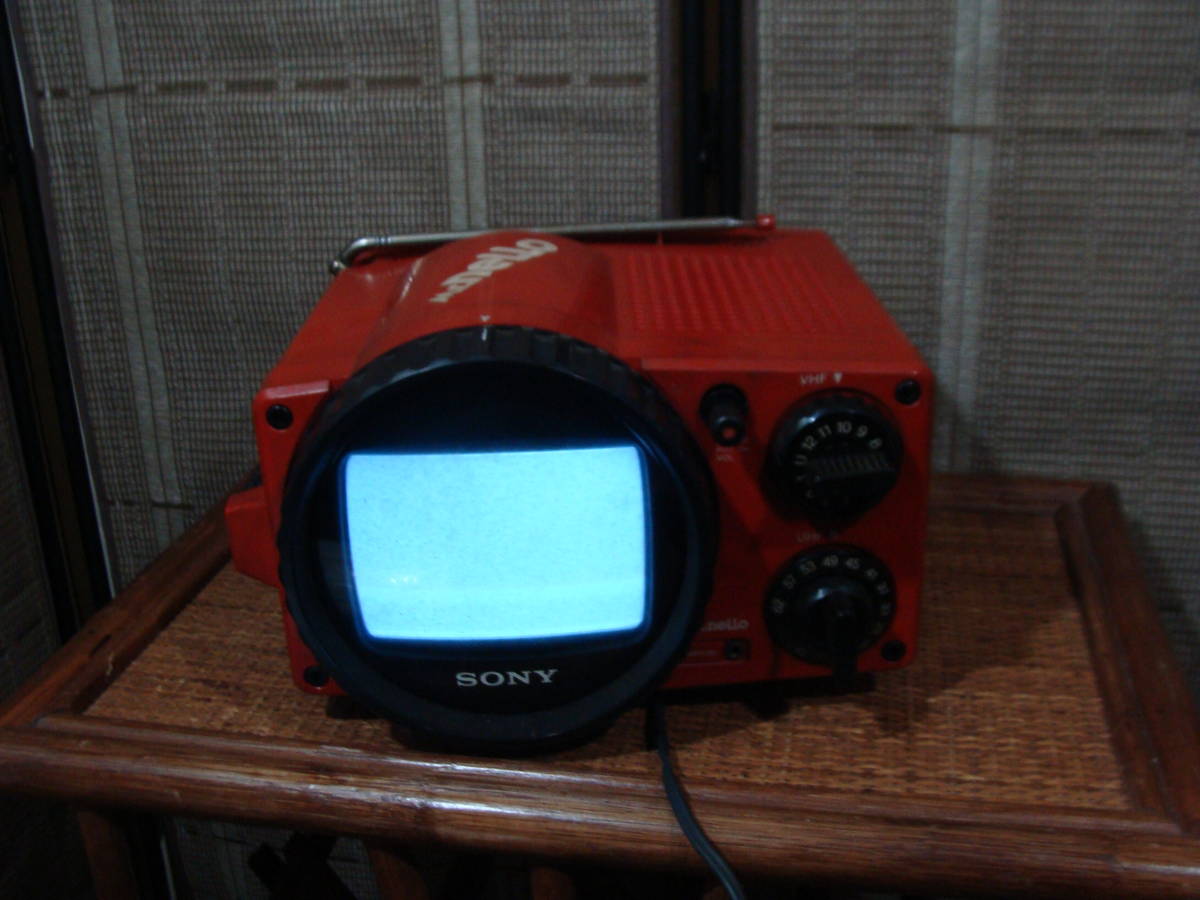 ソニー SONY Mr.Nello トランジスタ テレビ TV-501 ポータブル 画面