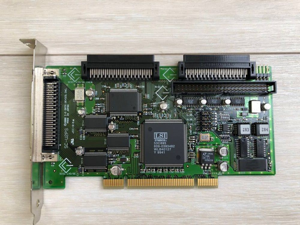 アイ・オー・データ PCIバス Ultra SCSI SC-UPCI DATA Ultra SCSI PCI