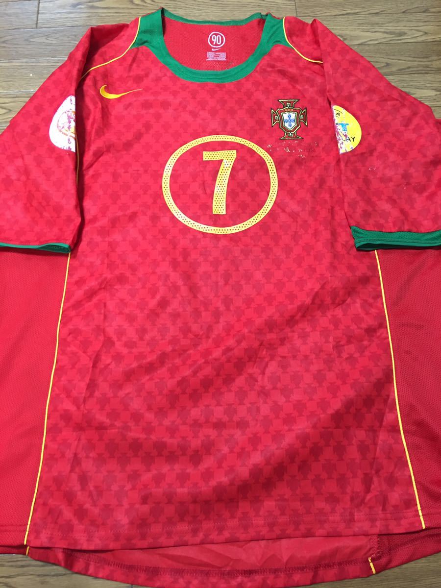 2004 ポルトガル代表 ルイス・フィーゴ選手ホームユニフォーム NIKE社