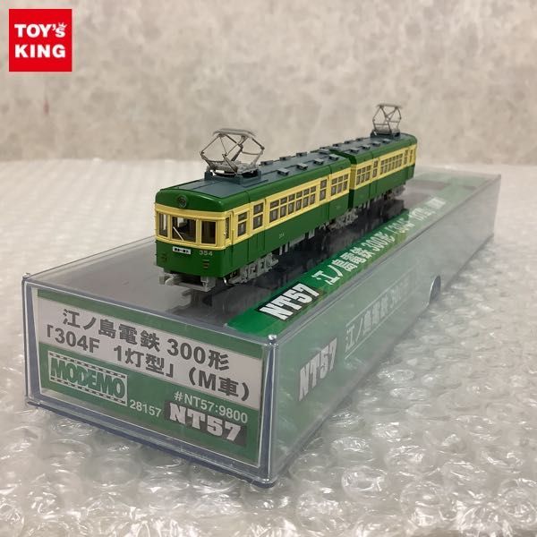 MODEMO NT82 江ノ島電鉄 300形 305F 標準塗装 増結用 T車 MODEMO NT82