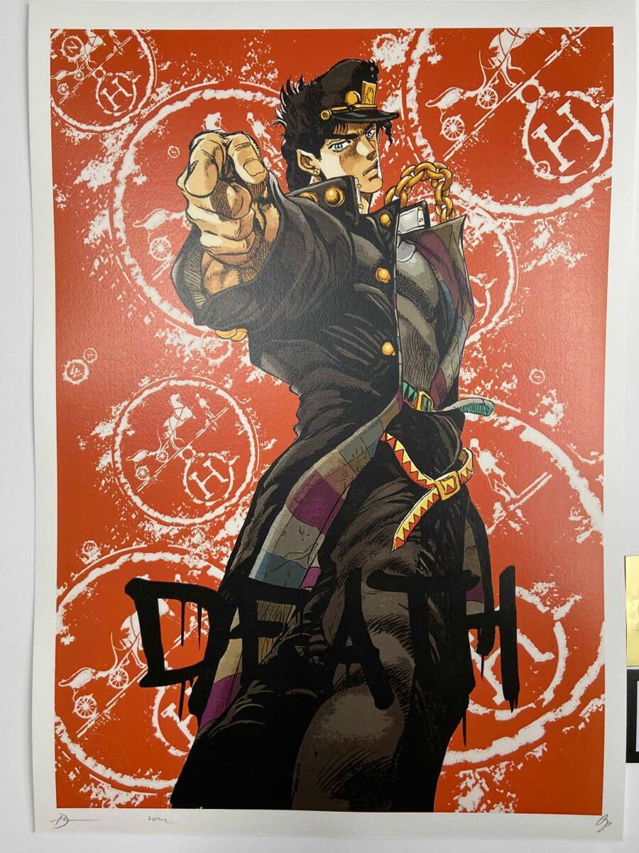 未使用に近い】DEATH NYC 額なし 世界限定100枚 アートポスター