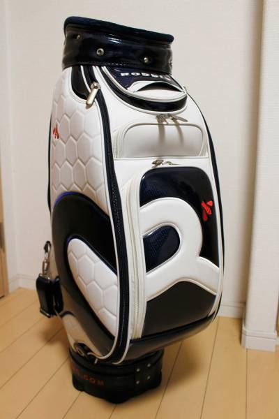 RODDIO キャディバッグ＋ヘッドカバー 黒/ピンク 中古 現状お渡し