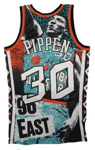 1996 All-Star #30 Scottie Pippen Bulls Mens Mitchell & Ness