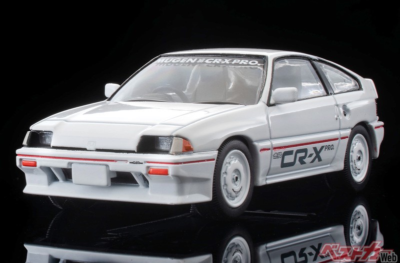 ミニカー予約開始】無限CR-X PRO堂々登場!! 前期／後期のボンネットの