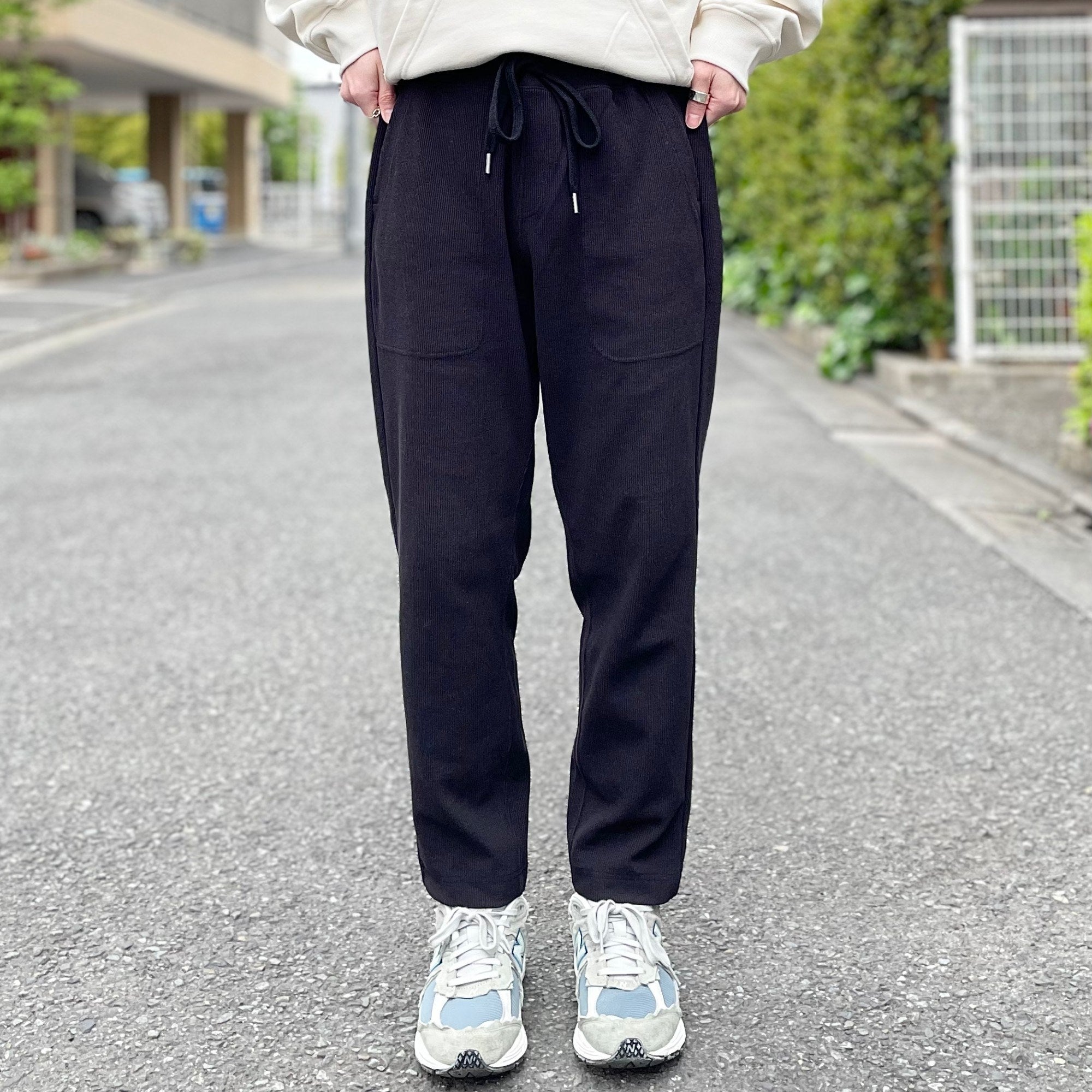 ジャージ感覚でガンガン履ける！【グローバルワーク】の「楽ちんパンツ