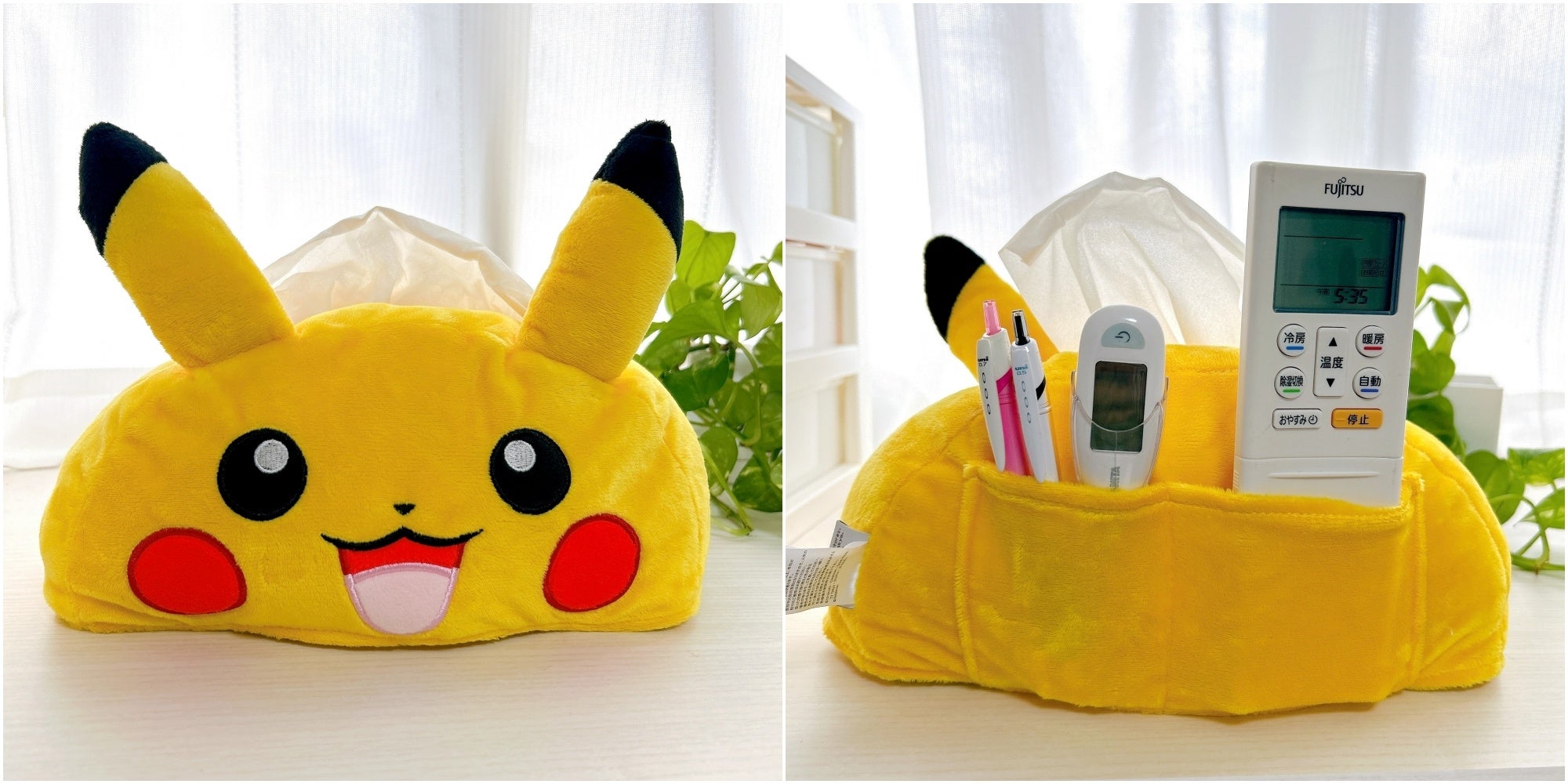 ニトリで見つけた「ピカチュウのティッシュケース」が最強のかわいさ