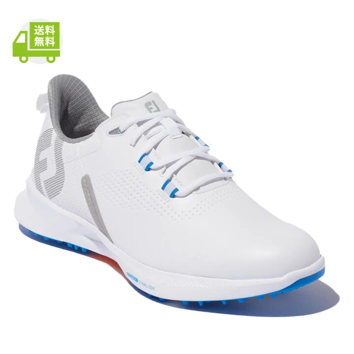 フューエル Laced スパイクレス 2022 ゴルフシューズ 55440W ホワイト