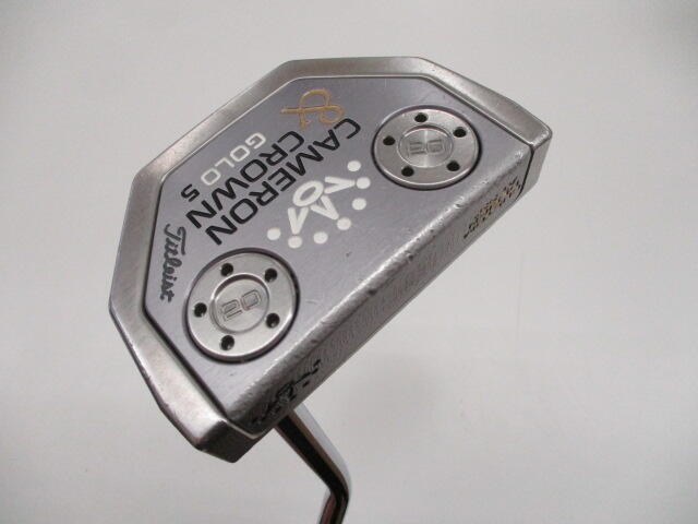 SC CAMERON & CROWN GOLO 5｜タイトリスト｜パター｜オリジナル