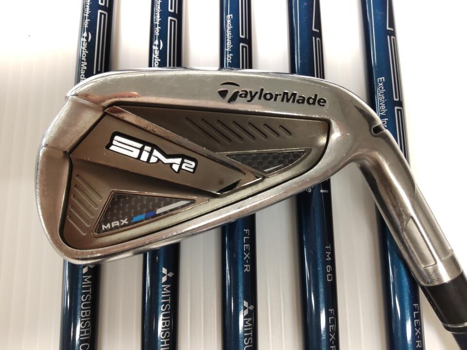 SIM2 MAX｜テーラーメイド｜アイアンセット｜TENSEI BLUE TM60(SIM2