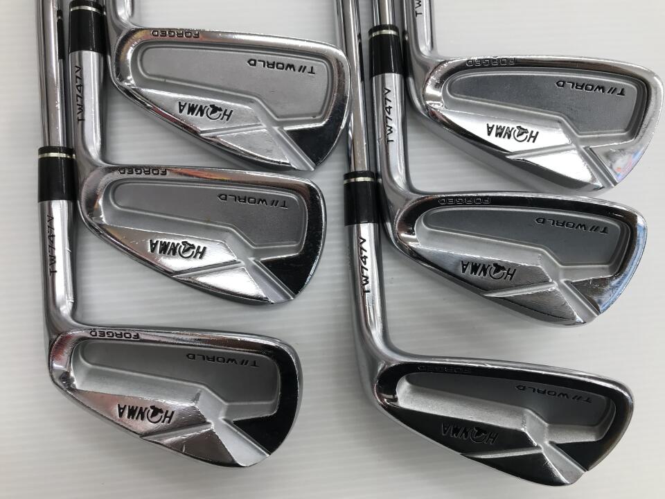 TOUR WORLD TW747 V｜ホンマゴルフ｜アイアンセット｜AMT TOUR WHITE