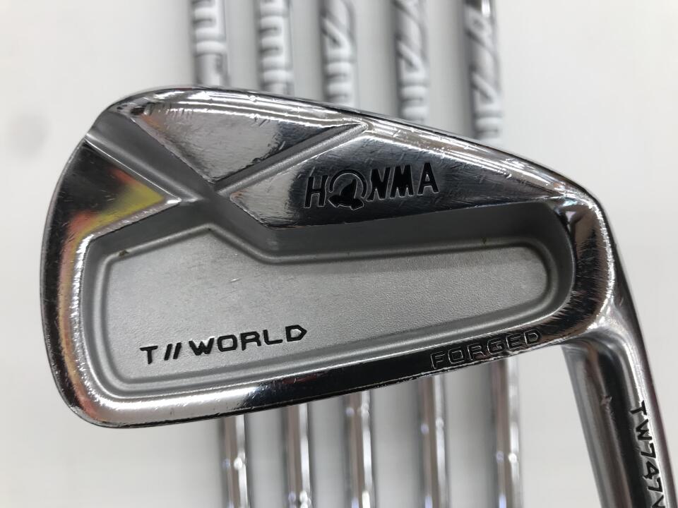 TOUR WORLD TW747 V｜ホンマゴルフ｜アイアンセット｜AMT TOUR WHITE