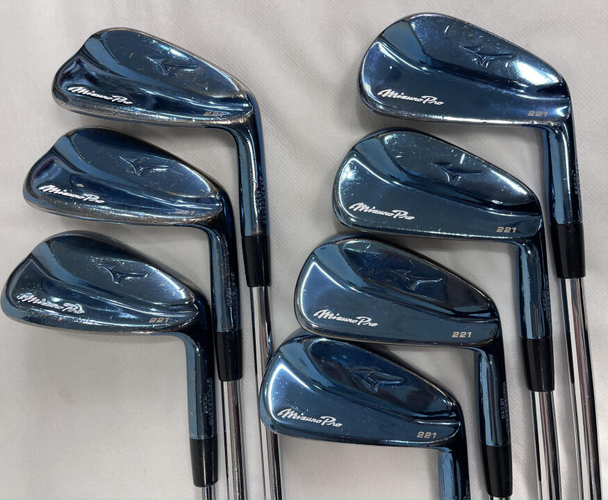 Mizuno Pro 221 Limited Blue Edition｜ミズノ｜アイアンセット