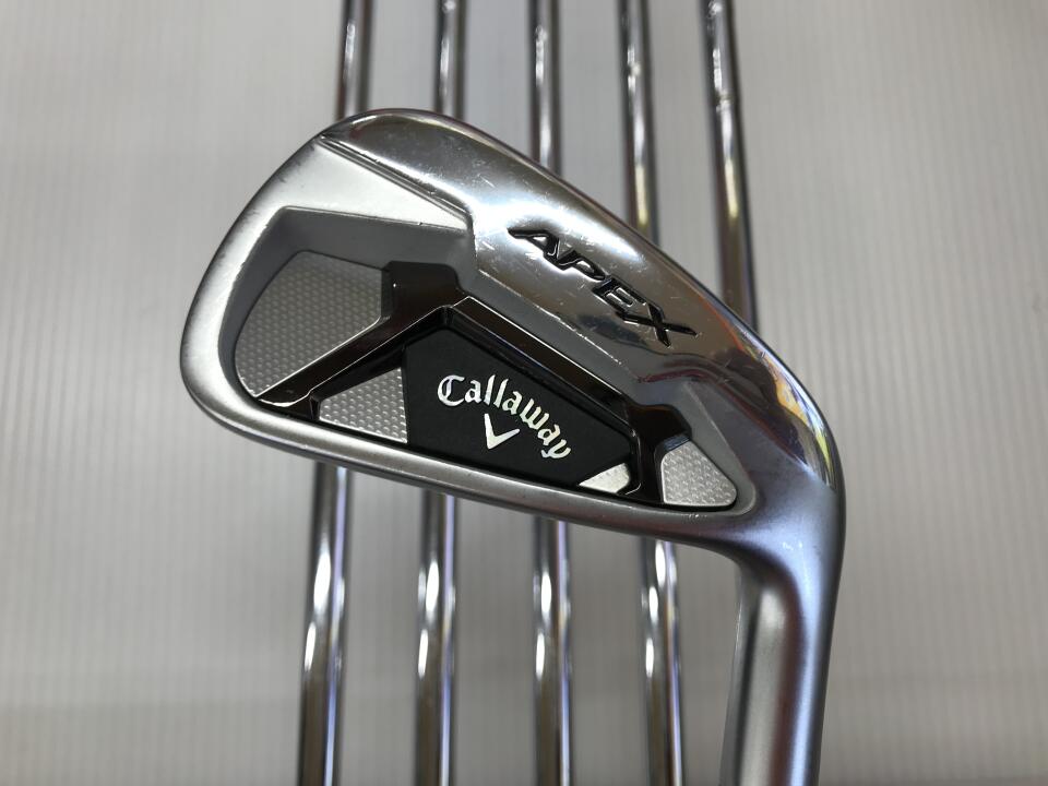 APEX 2021｜キャロウェイ｜アイアンセット｜NSプロ Zelos 8｜中古