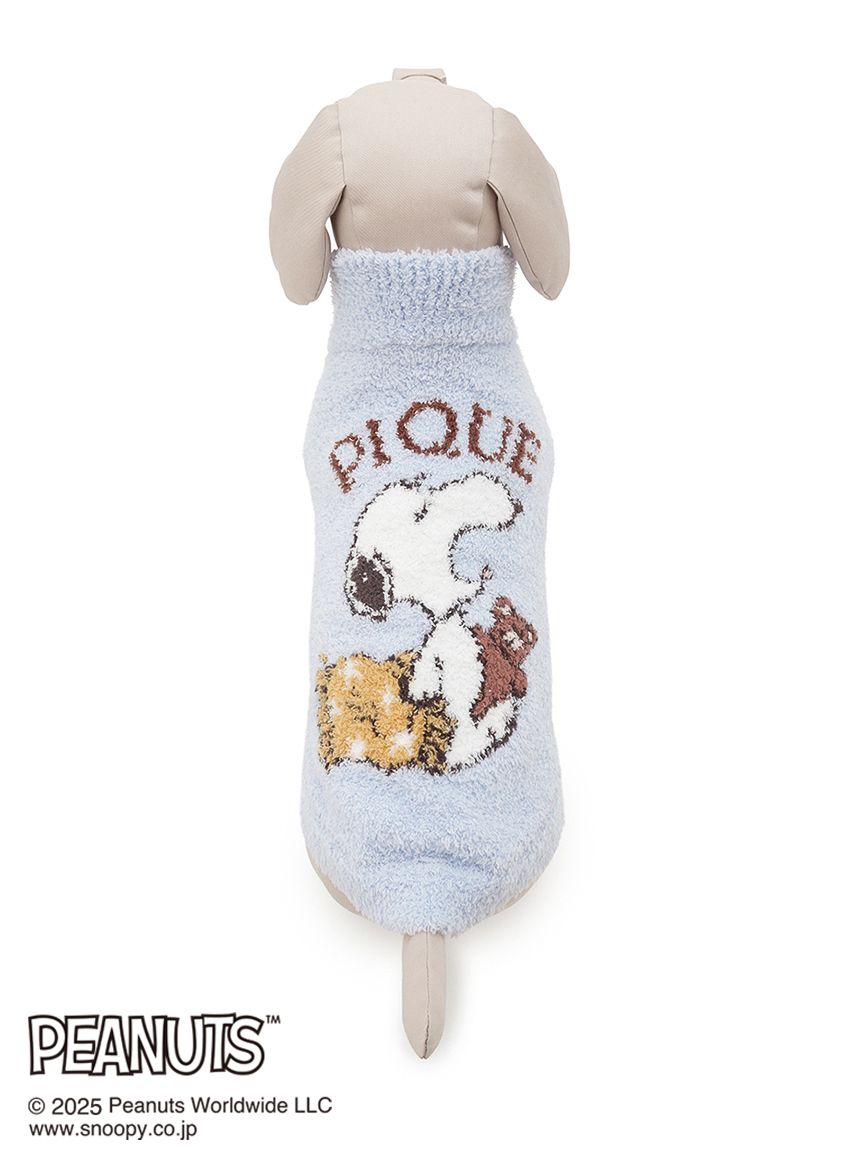 PEANUTS】【CAT&DOG】ラージサイズ オリジナルアート ジャガードプル