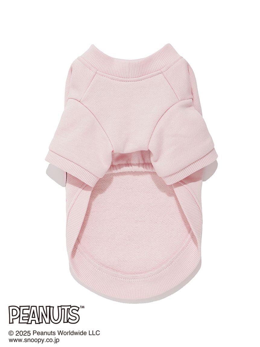 PEANUTS】【CAT&DOG】オリジナルアート 裏毛プルオーバー(ウェア