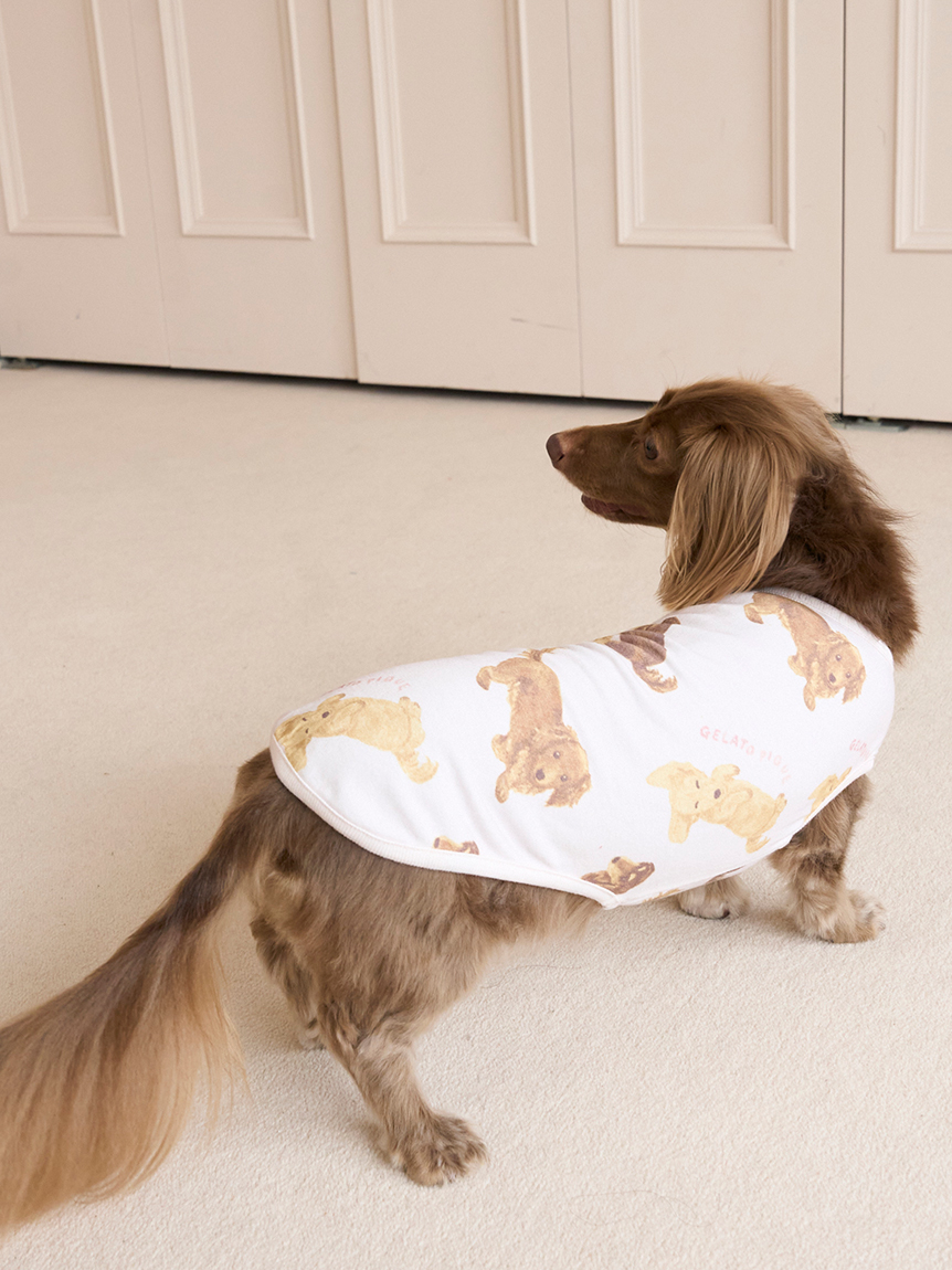 CAT&DOG】ダックスフンド柄カットソープルオーバー(ウェア)｜ルーム