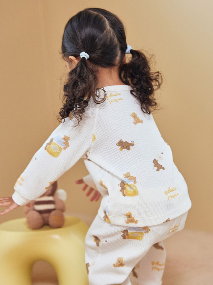 BABY】はちみつベア柄プルオーバー(カットソー＆Tシャツ)｜ルーム