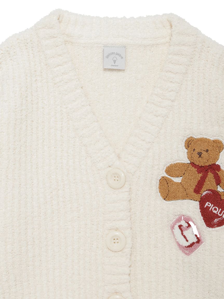 JUNIOR】ベビモコベアさがらカーディガン(トップス)｜ルームウェア