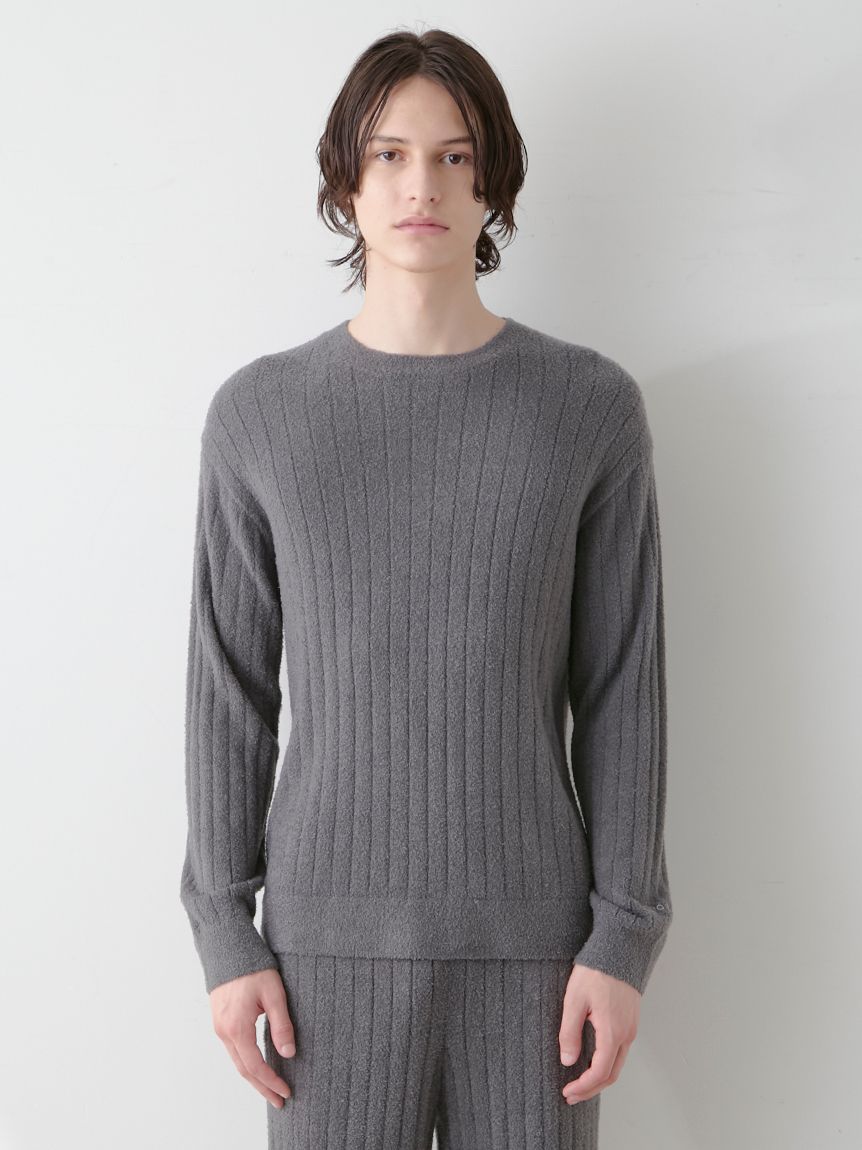 HOMME】調温スムーズィープルオーバー(ニットプルオーバー)｜ルーム