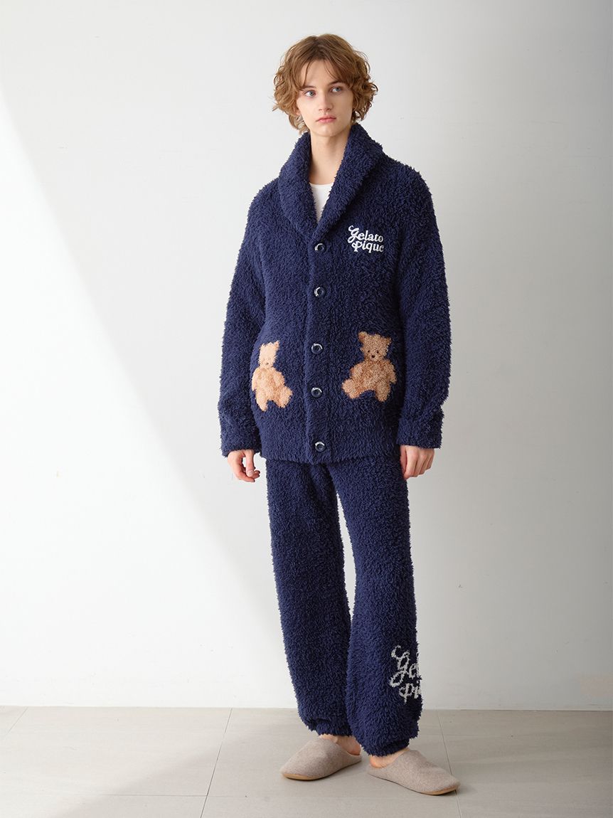 HOLIDAY】【HOMME】ジェラートスノーベアジャガードショール