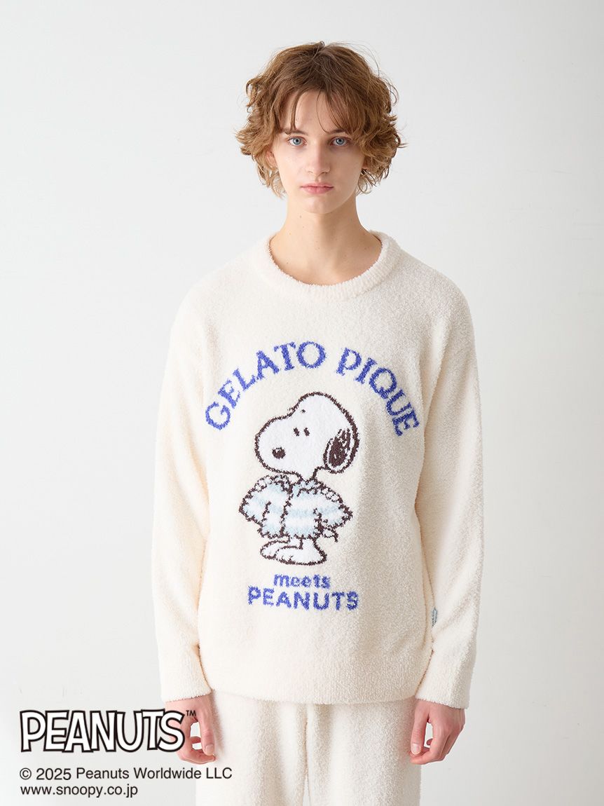 PEANUTS】【ONLINE限定】【HOMME】オリジナルアート ジャガードプル