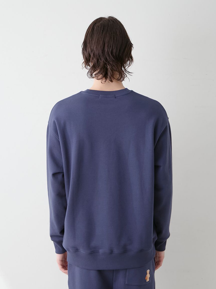 HOMME】スポーティーベア裏毛プルオーバー(カットソー・Tシャツ