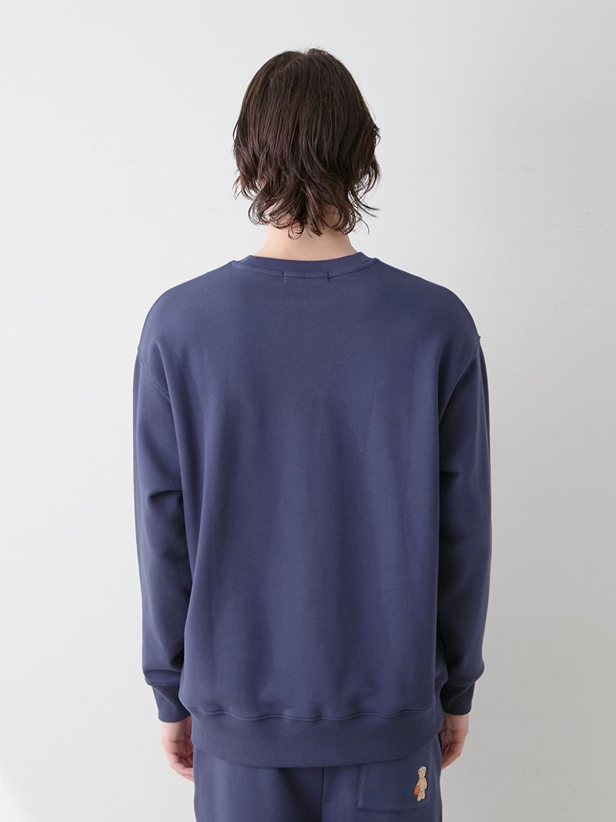 ONLINE限定】【HOMME】スポーティーベア裏毛プルオーバー＆裏毛ハーフ