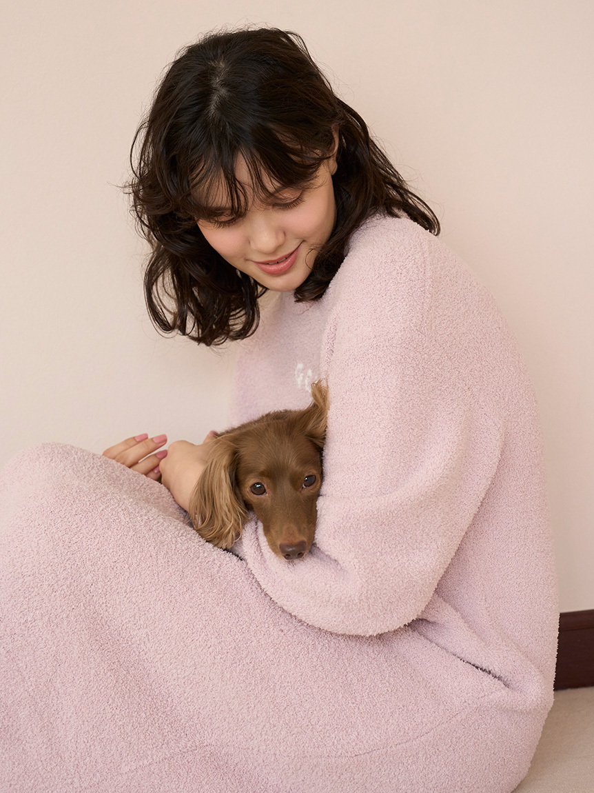 ONLINE限定】DOG ジャガードワンピース(ワンピース)｜ルームウェア