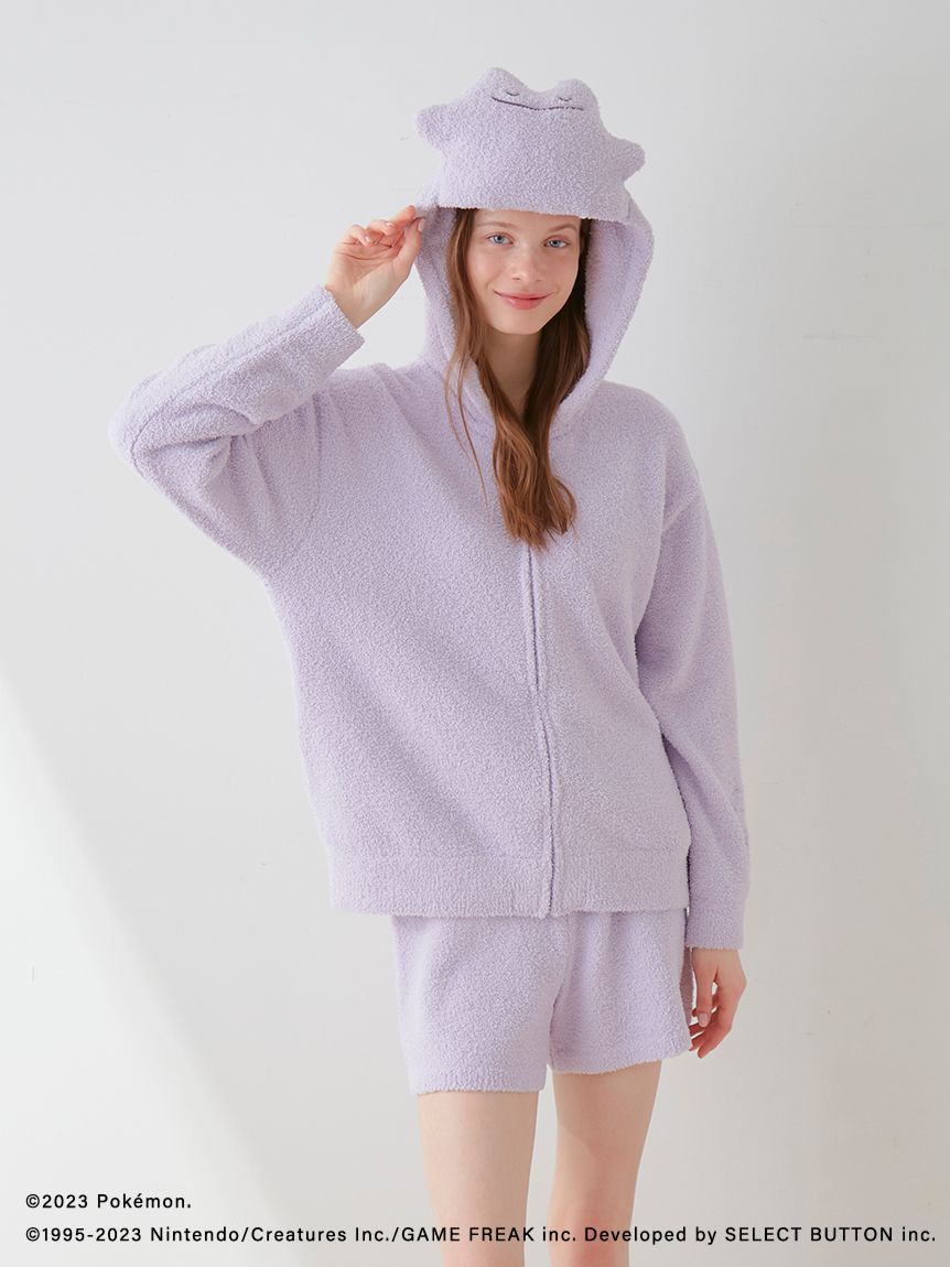 ポケモンスリープ】ベビモコ メタモン パーカ＆ショートパンツセット