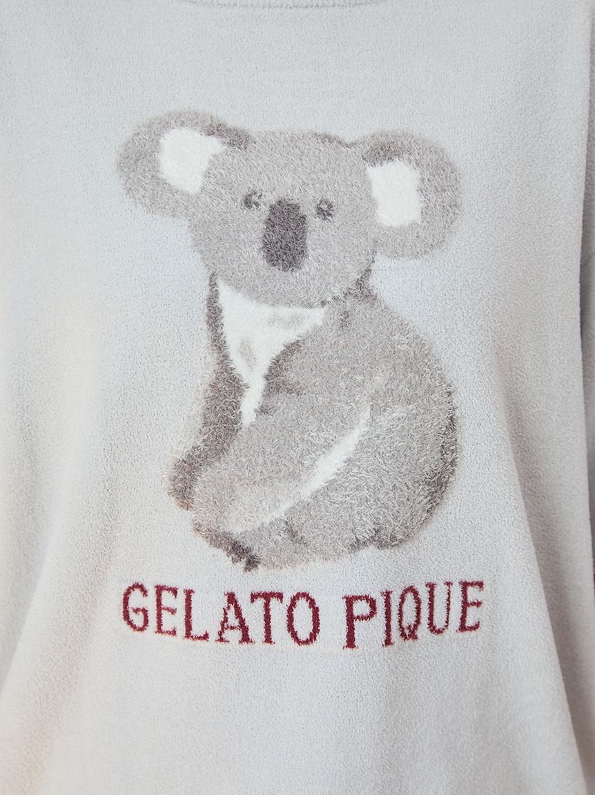 コアラジャガードプルオーバー(ニットプルオーバー)｜ルームウェア