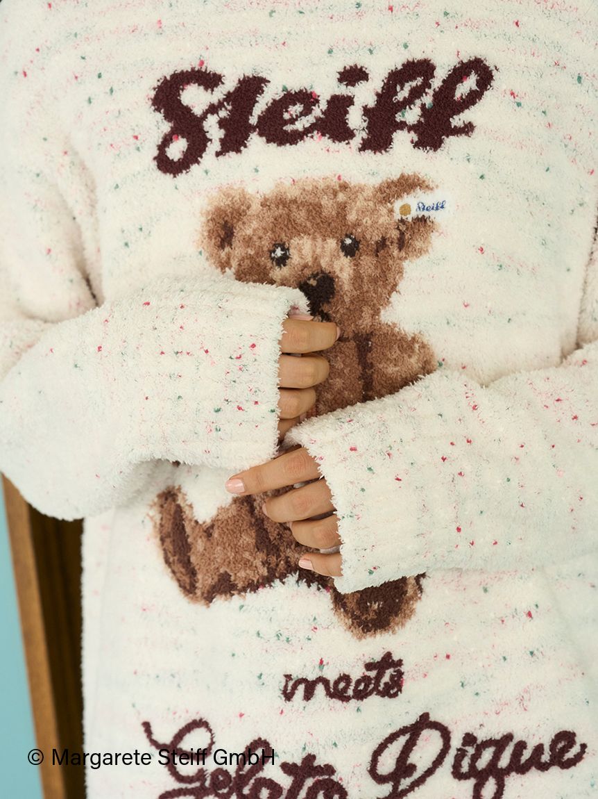Steiff】パウダーネップジャガードプルオーバー(ニットプルオーバー