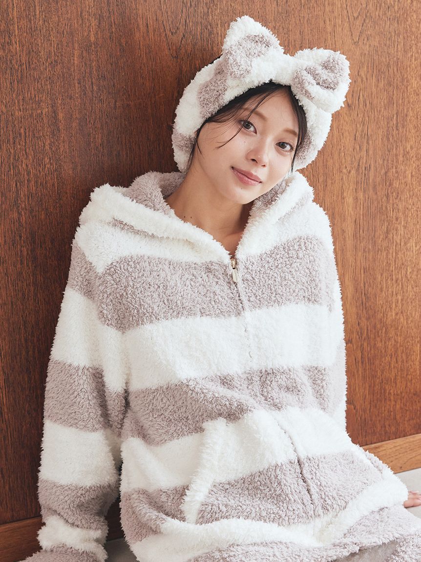 ラッピング済み】ジェラート2ボーダーパーカ＆ショートパンツセット