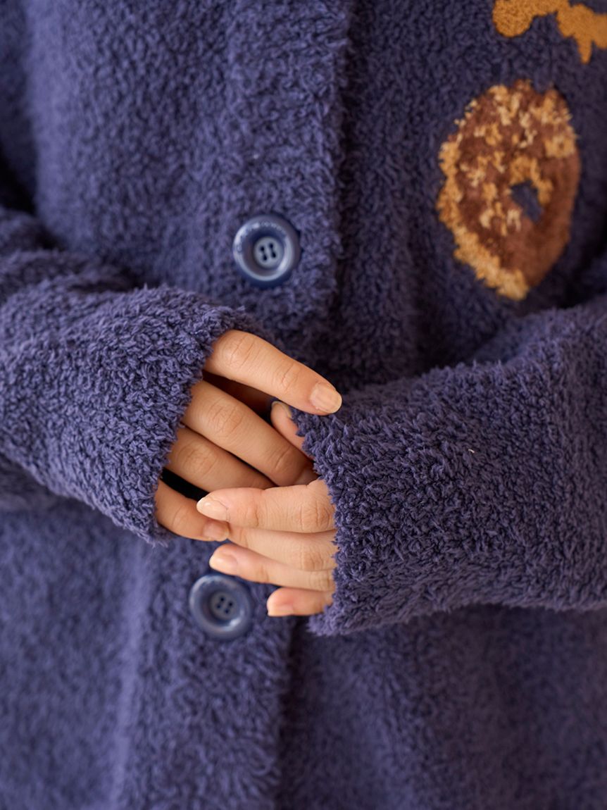 ドーナツジャガードカーディガン(カーディガン・ガウン)｜ルームウェア