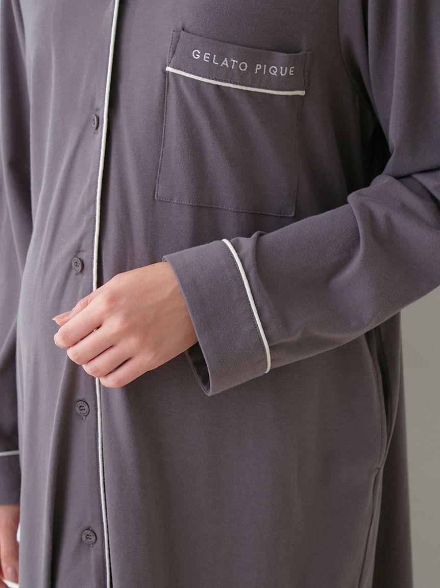 マタニティシャツワンピース(ワンピース)｜ルームウェア・パジャマ通販