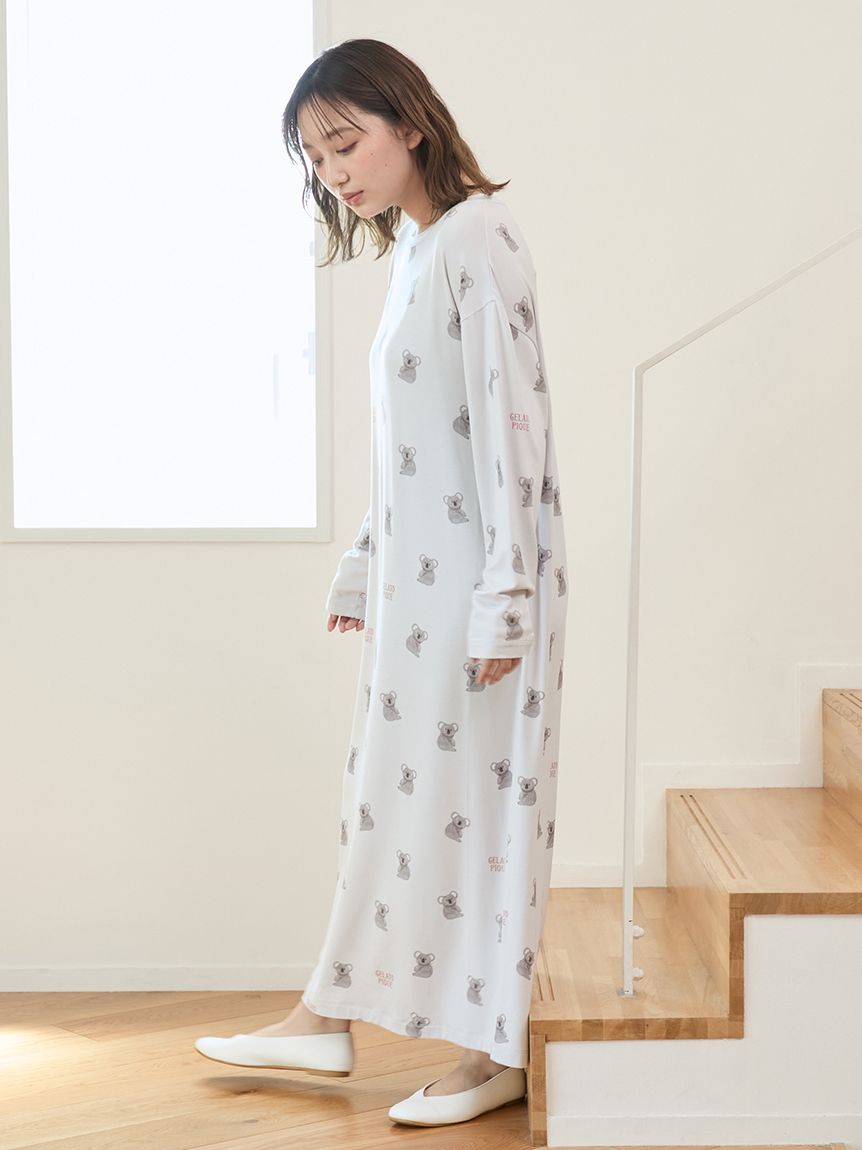 接触冷感】コアラ柄ワンピース(ワンピース)｜ルームウェア・パジャマ