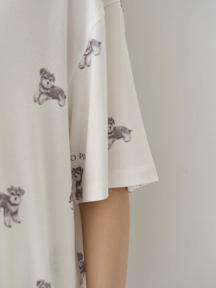 オフィシャルサイト・MASHSTORE・一部店舗限定】シュナウザー柄