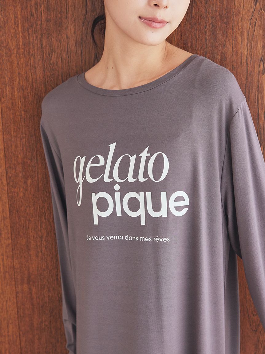 レーヨンロゴワンピース(ワンピース)｜ルームウェア・パジャマ通販の