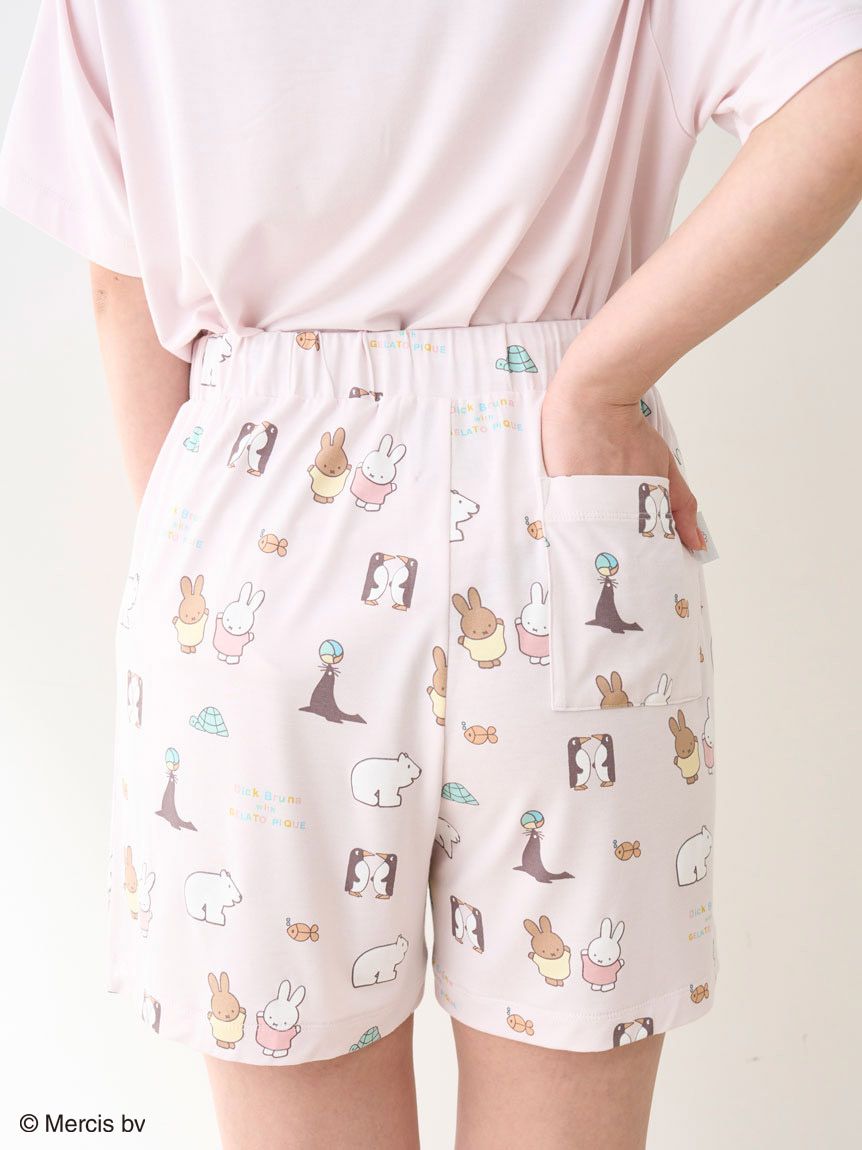 Dick Bruna】【接触冷感】総柄ショートパンツ(ショートパンツ)｜ルーム