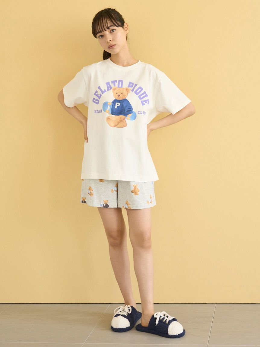 ONLINE限定】スポーティーベアワンポイントTシャツ＆総柄ショート