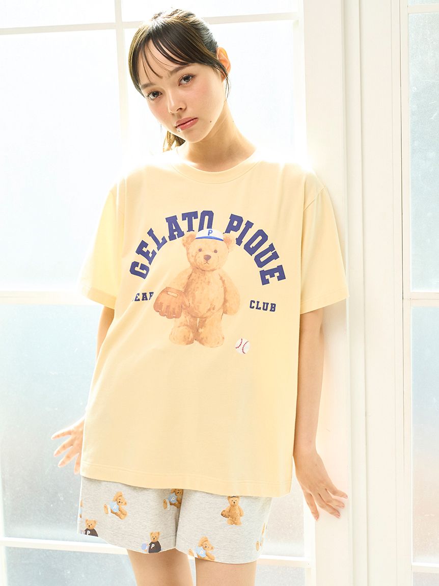 ONLINE限定】スポーティーベアワンポイントTシャツ＆総柄ショート