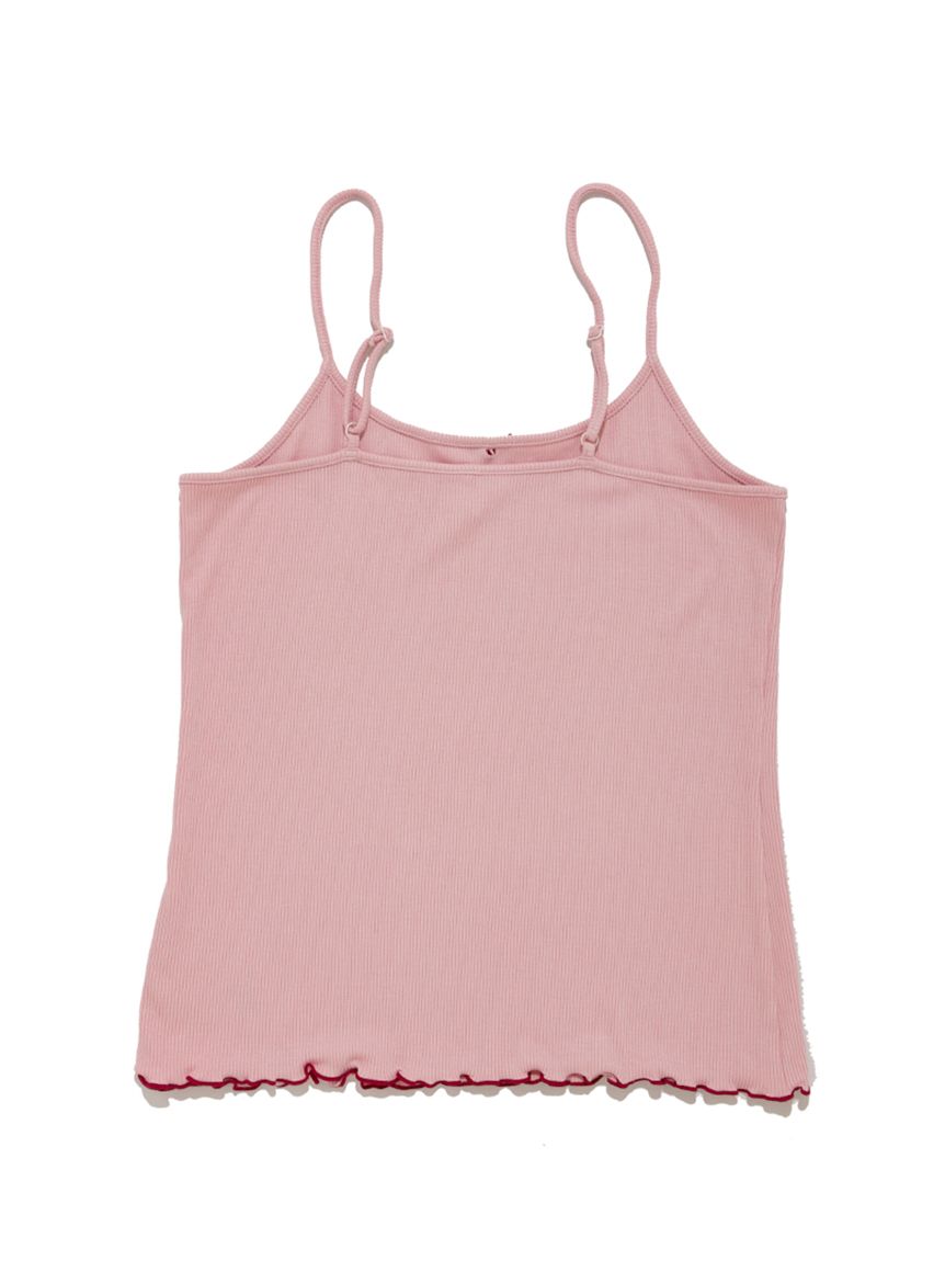 BOX付きリブキャミソール&ショーツセット(キャミソール)｜ルームウェア