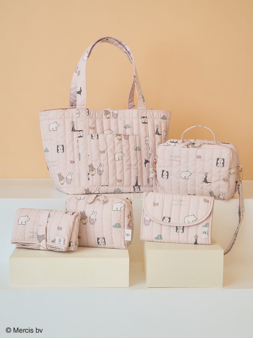 Dick Bruna】キルティング総柄ママバッグ(バッグ・エコバッグ)｜ルーム