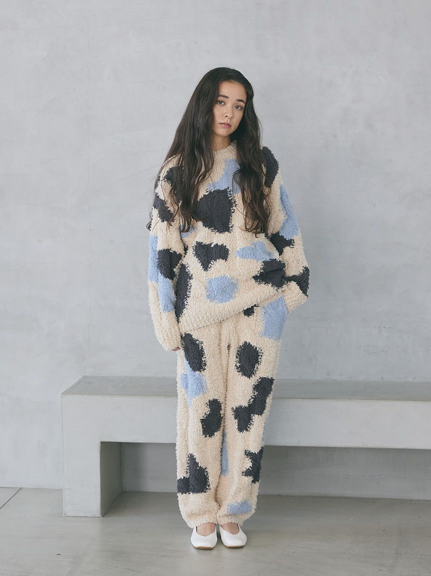 WILDSIDE】【UNISEX】ケーブルニットロングパンツ(ボトムス)｜ルーム